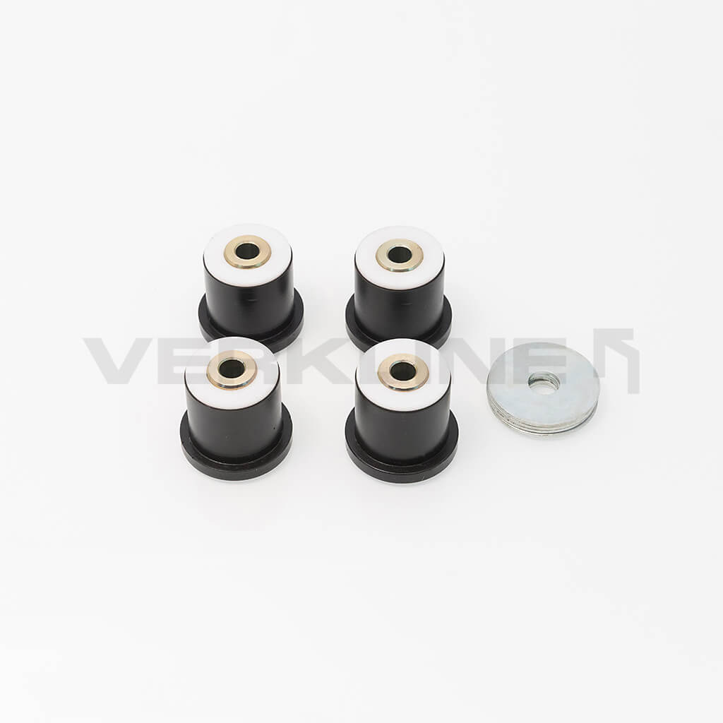 VERKLINE POW-001-85 Polyurethane Bushes Kit 37mm (Track Hardness) for AUDI S2 (B4) Photo-1