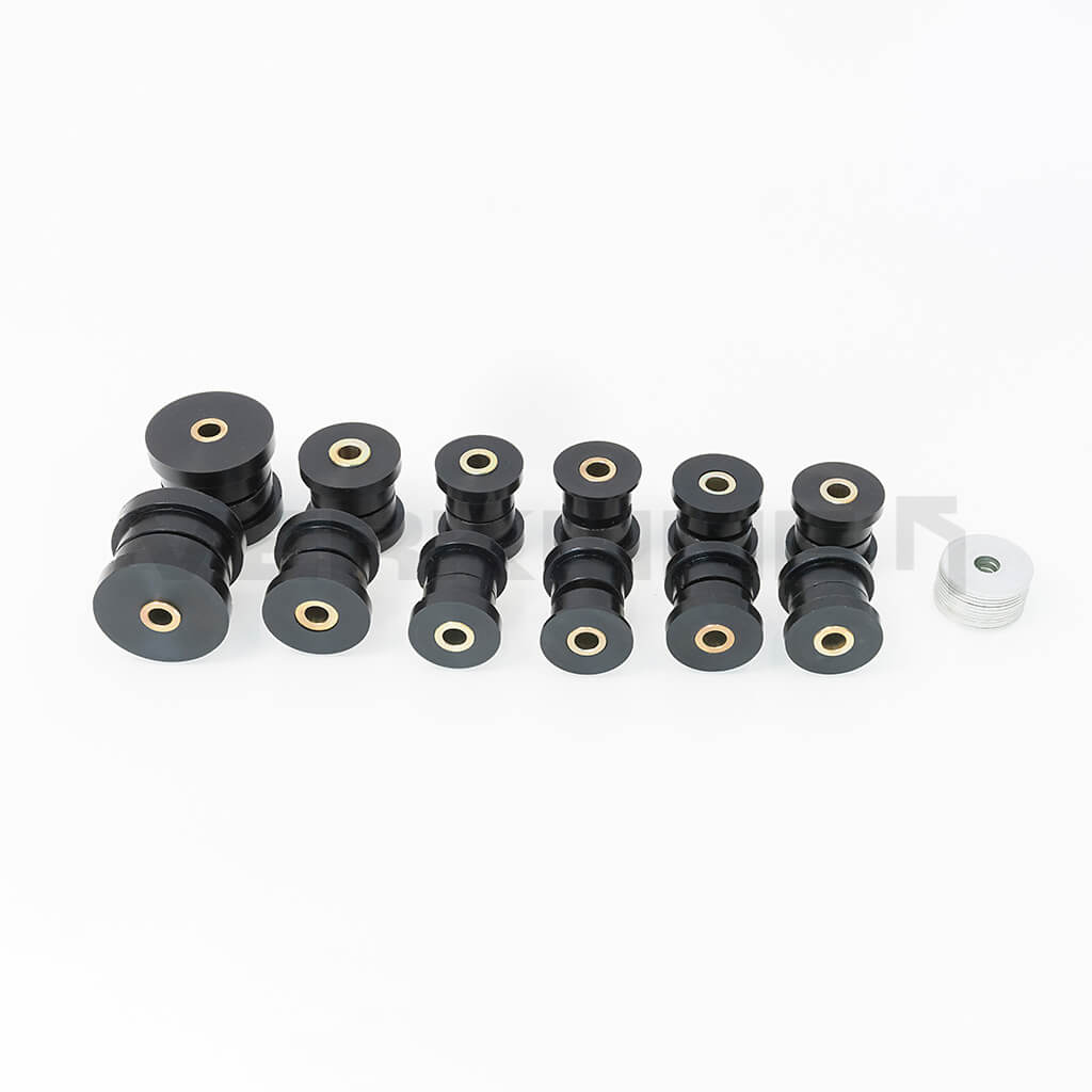 VERKLINE POW-007-85 Full Rear Polyurethane Bushings Set (Track Hardness) for AUDI RS2 / S2 (B4) Photo-1