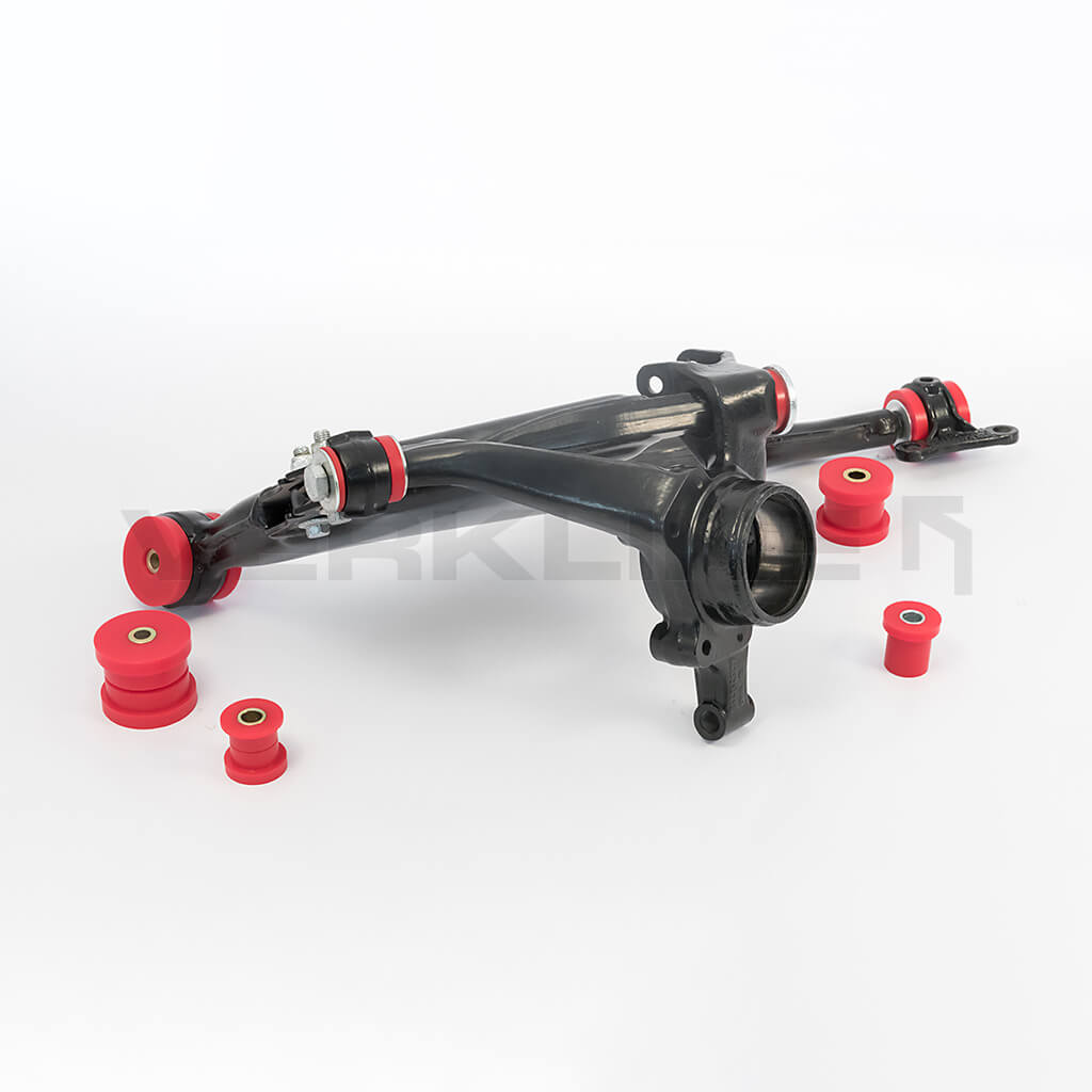 VERKLINE POW-009-75 Full Rear Wishbone Polyurethane Bushings Kit 48 mm (Street Hardness) for AUDI S4 / S6 (C4) Photo-0