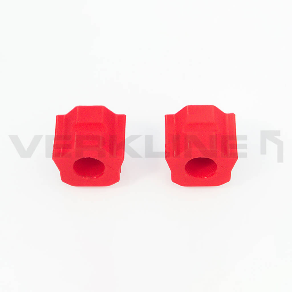 VERKLINE POW-023-75 Front Anti Roll Bar Polyurethane Bushings Kit 28 mm (Street Hardness) for AUDI V8 (D11) Photo-1