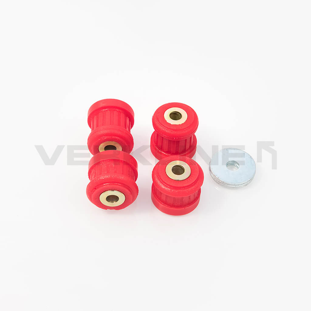 VERKLINE POW-024-75 Polyurethane Subframe M12 Bushings Kit (Street Hardness) for AUDI RS2 / S2 (B4) Photo-0