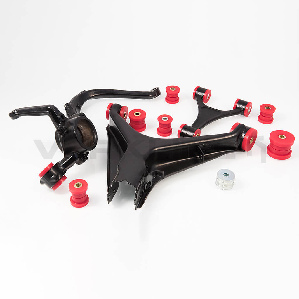 VERKLINE POW-049-75 Full Rear Polyurethane Bushings Set for Cast Wishbone (Street Hardness) for AUDI RS4 / S4 (B5) Photo-0