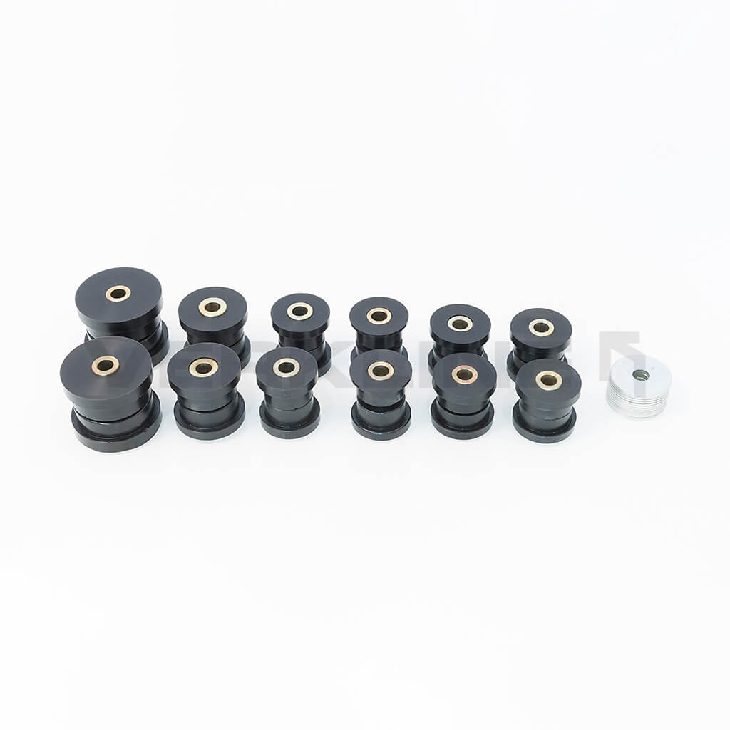 VERKLINE POW-049-85 Full Rear Polyurethane Bushings Set for Cast Wishbone (Track Hardness) for AUDI RS4 / S4 (B5) Photo-2