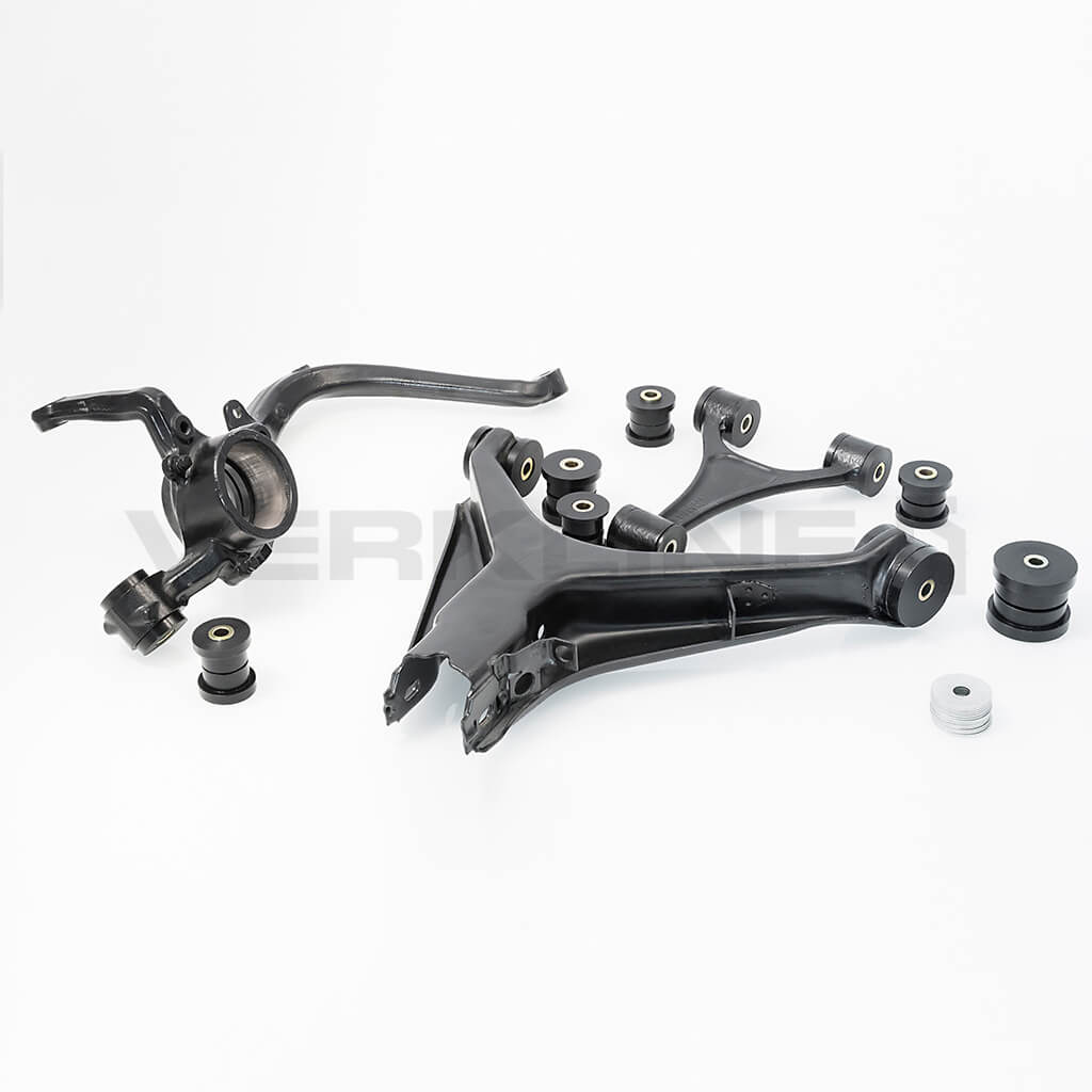 VERKLINE POW-049-85 Full Rear Polyurethane Bushings Set for Cast Wishbone (Track Hardness) for AUDI RS4 / S4 (B5) Photo-0