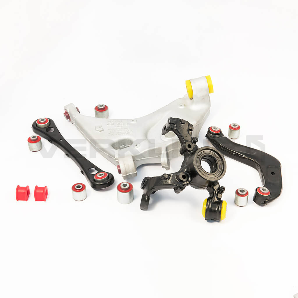 VERKLINE POW-073-75 Full Rear Suspension Polyurethane Kit for AUDI RS4 (B7) / S4 (B6 / B7) Photo-0