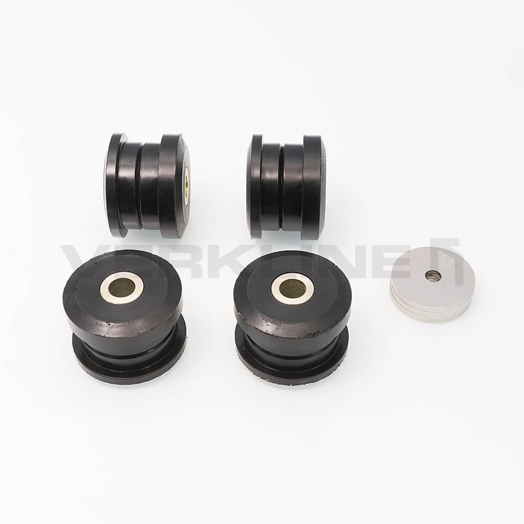 VERKLINE POW-078 Rear Polyurethane Subframe Bushings Kit for AUDI RS2 (B4) / RS4 (B5) Photo-1