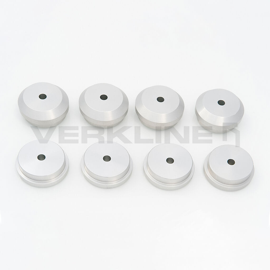 VERKLINE SBK-005 Rear Aluminium Subframe Bushings Kit (8 pcs) for AUDI RS2 (B4) / RS4 (B5) Photo-1