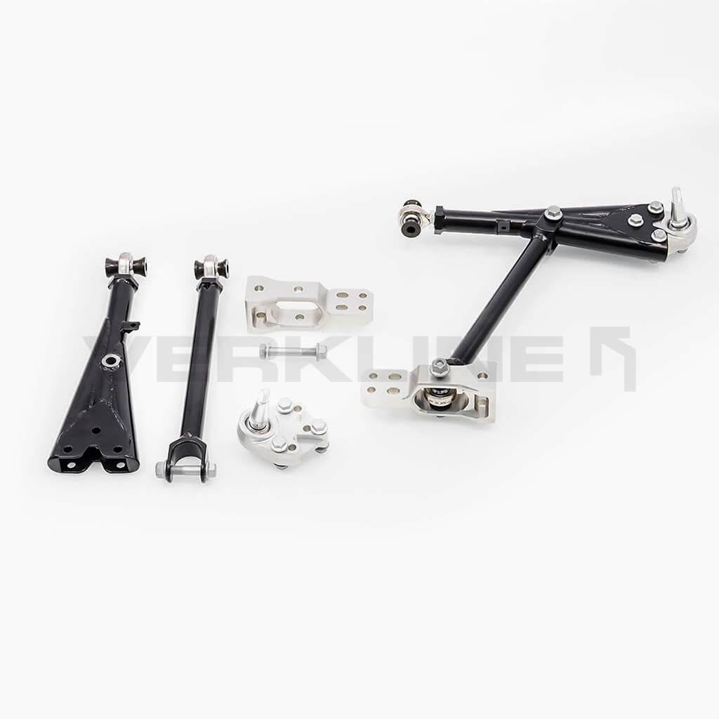 VERKLINE WAS-010 Adjustable Tubular Front Race Wishbones Kit for AUDI RS3 (8P) / VW Golf GTI / R (Mk5 / Mk6) Photo-1