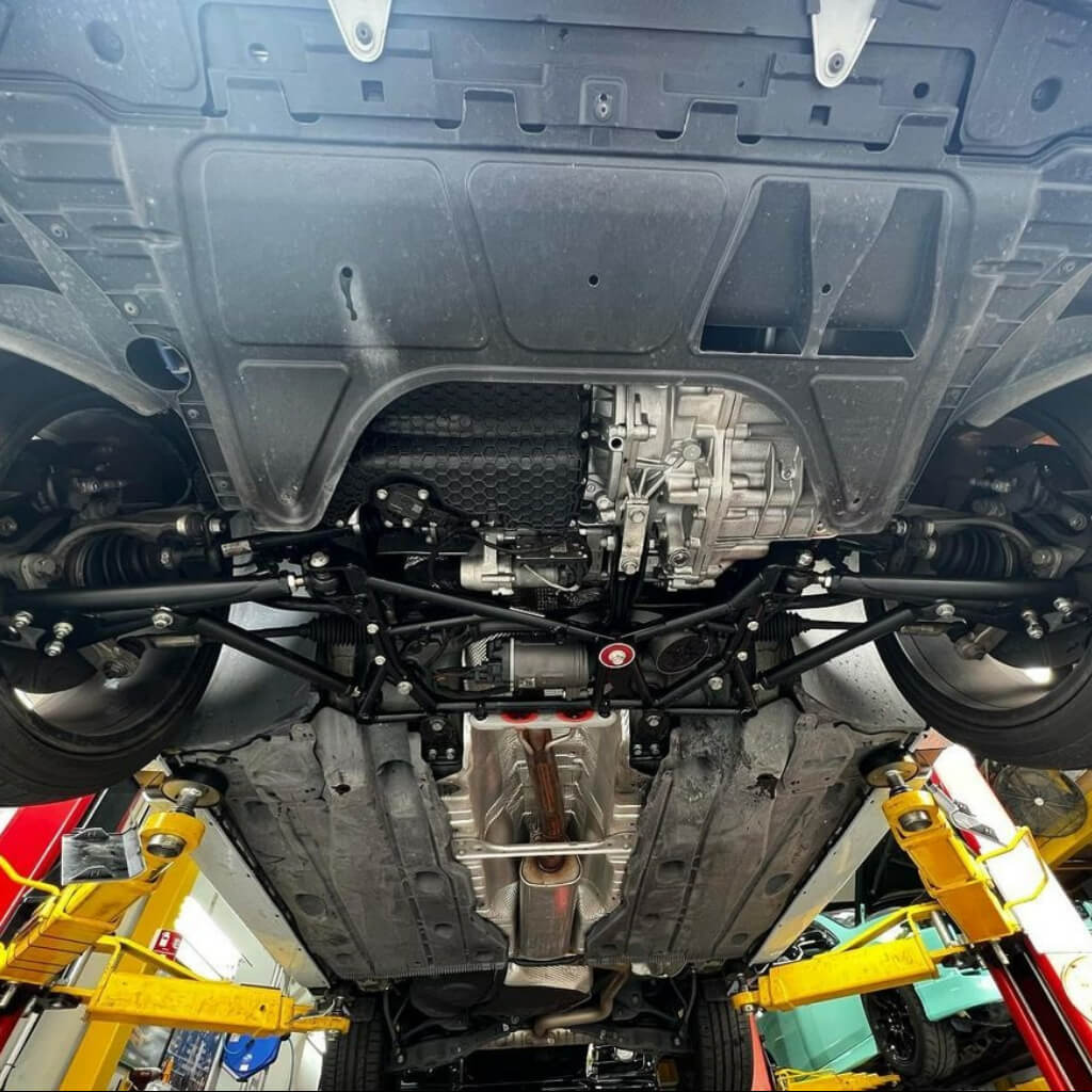 VERKLINE WAS-016 Adjustable Tubular Front Race Wishbones Kit for AUDI RS3 (8Y / 8V) / VW Golf GTI / R (Mk7 / Mk8) Photo-3