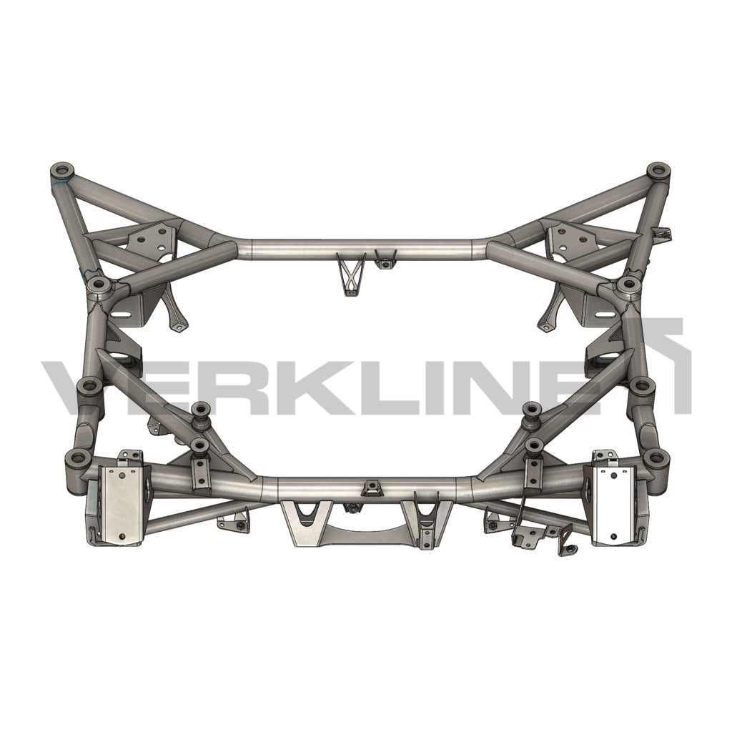 VERKLINE WAS-320 Front Lightweight Tubular Subframe for MERCEDES AMG GT Photo-2