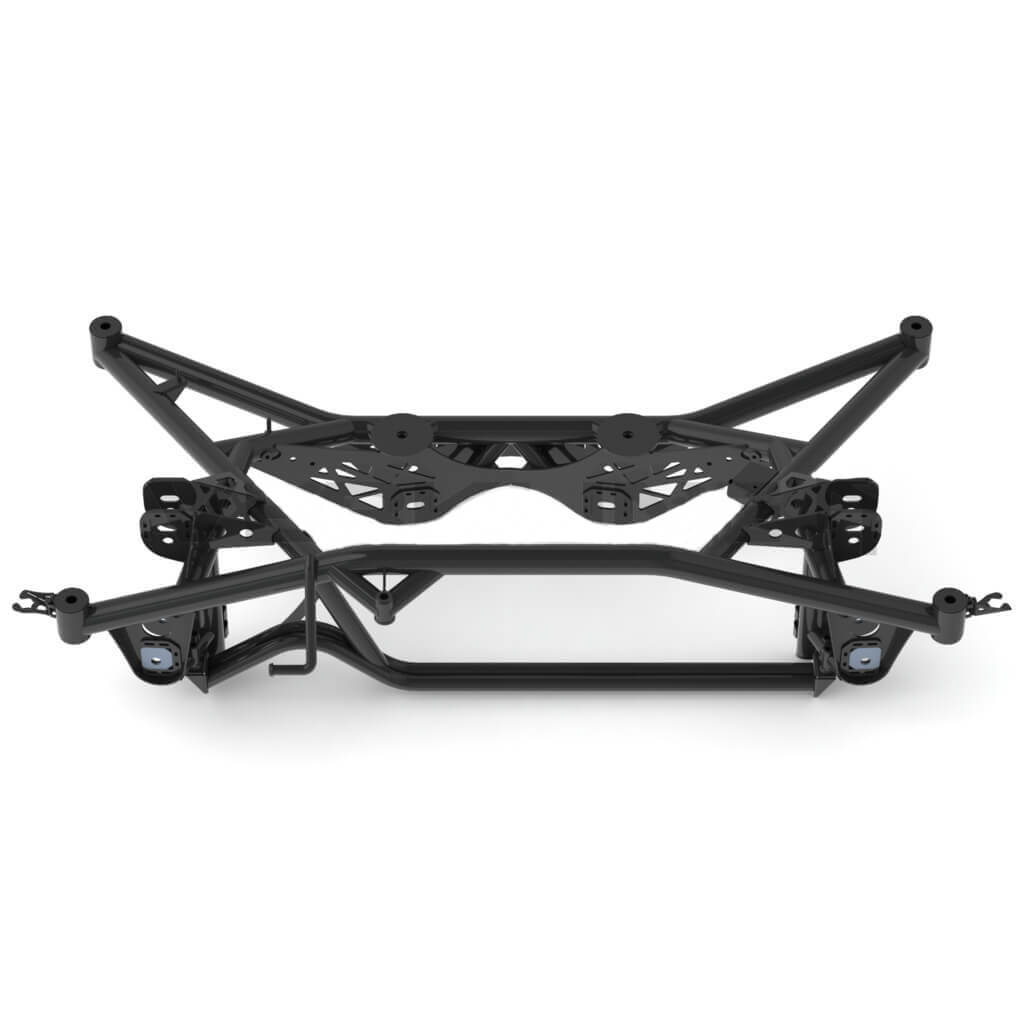 VERKLINE WAS-564 Rear Lightweight Tubular Subframe Track for AUDI RS3 (8V) / VW Golf (Mk7 / Mk8) Photo-3