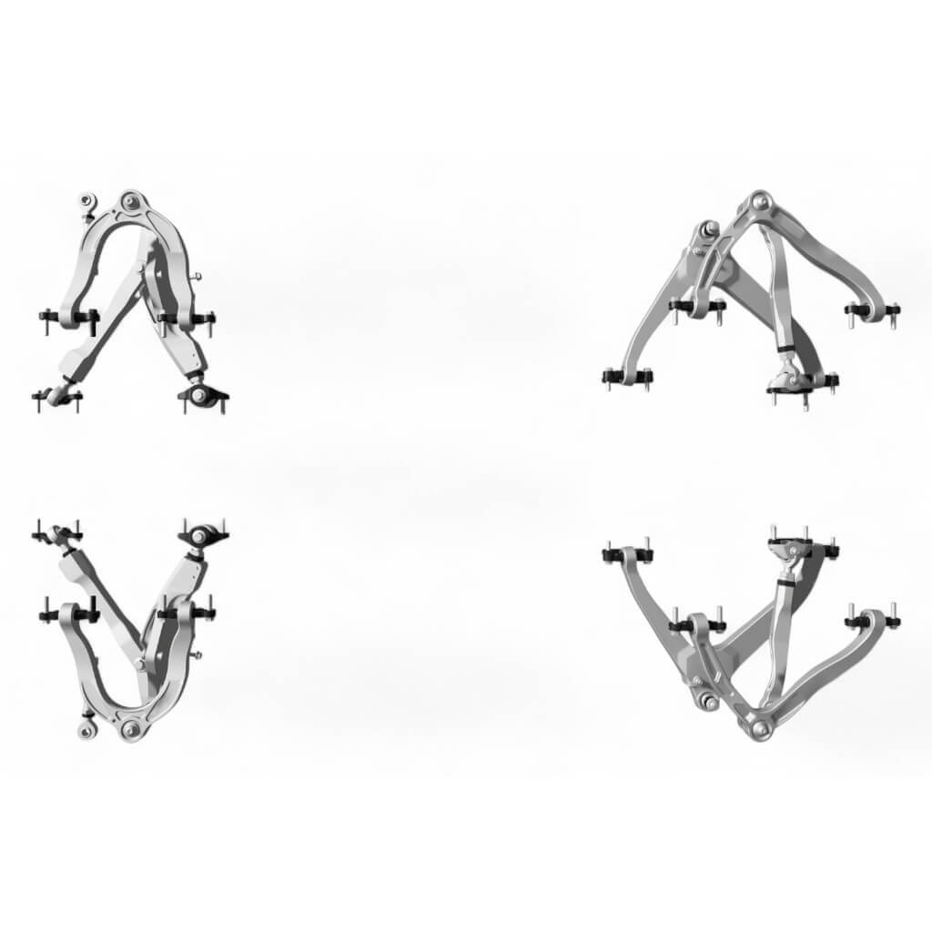 VERKLINE WAS-580 Wishbone Suspension Set for AUDI R8 / LAMBORGHINI Huracan Photo-1