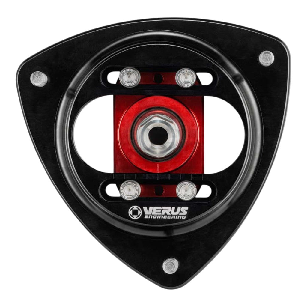 VERUS ENGINEERING A0019A-RED Front Camber Plate Kit, Red for SUBARU BRZ / SCION FRS / TOYOTA GT86 / TOYOTA GR86 Photo-0