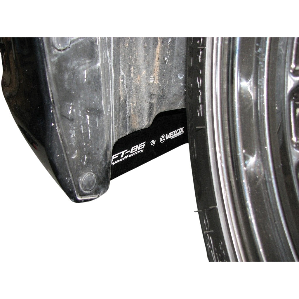 VERUS ENGINEERING A0022A Front Wheel Deflector Kit for SUBARU BRZ / SCION FRS / TOYOTA GT86 (ZN6 / ZC6) Photo-1