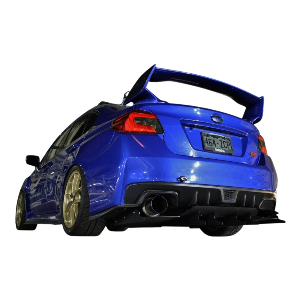 VERUS ENGINEERING A0028A Rear Diffuser Kit for SUBARU WRX / STI (VA) Photo-2
