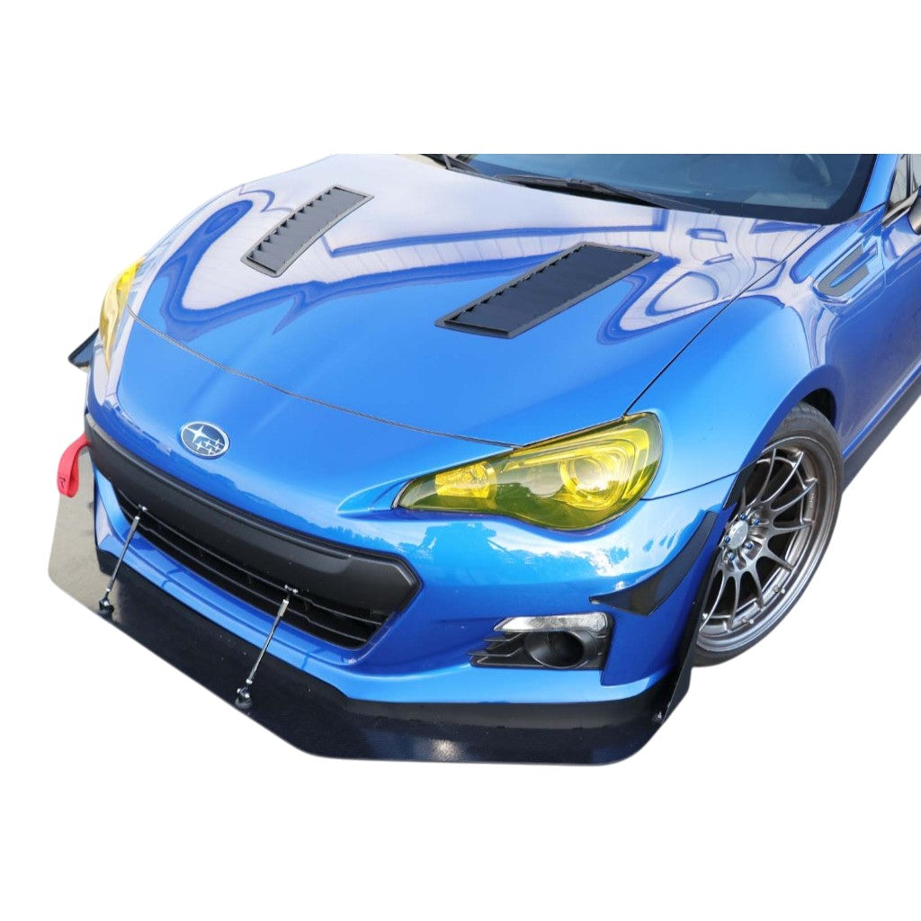 VERUS ENGINEERING A0036A Adjustable Front Splitter (Carbon) for SCION FRS / SUBARU BRZ / TOYOTA GT86 (ZN6 / ZC6) Photo-1