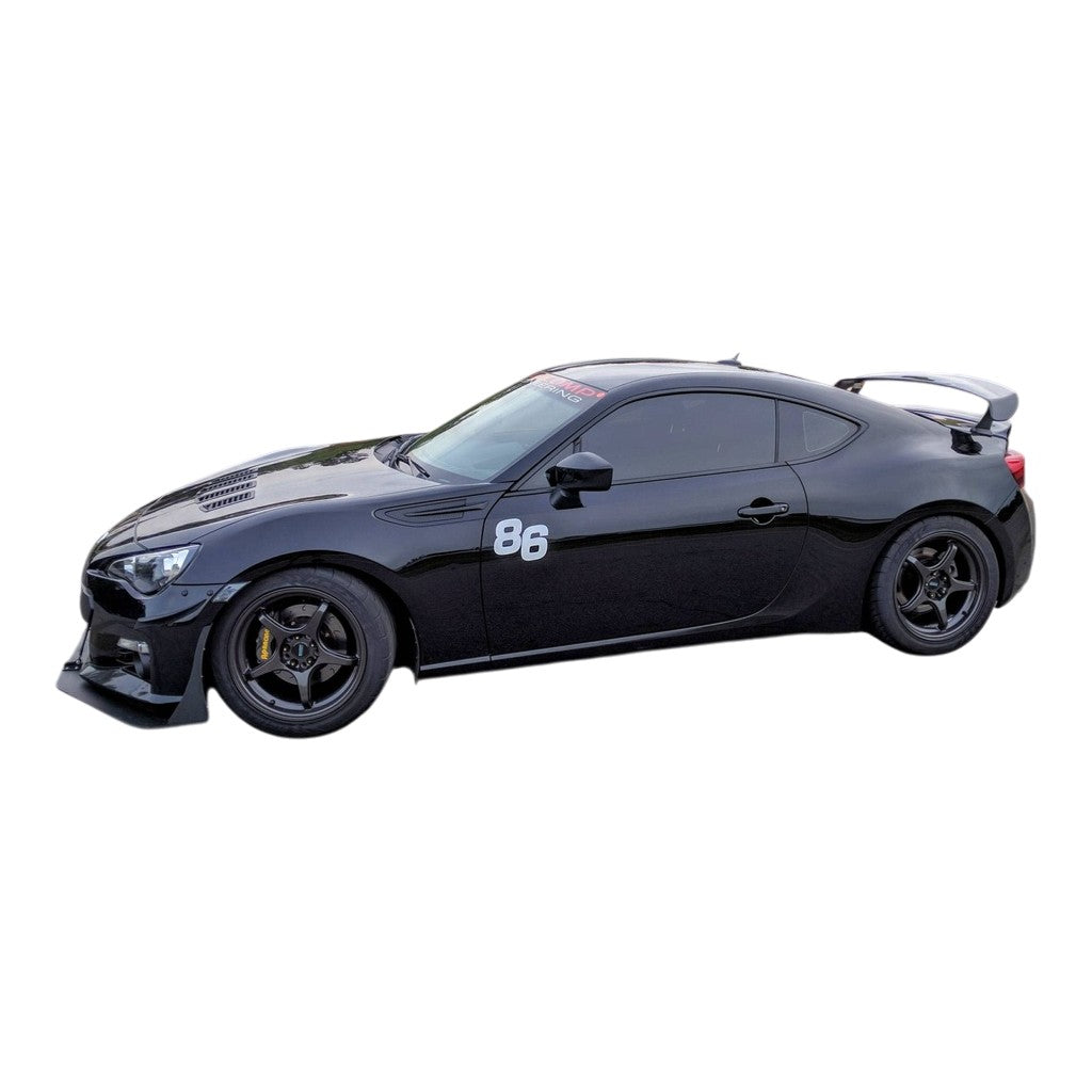 VERUS ENGINEERING A0040A Front Splitter Endplate Kit (Carbon) for SUBARU BRZ / SCION FRS / TOYOTA GT86 (ZN6 / ZC6) Photo-1