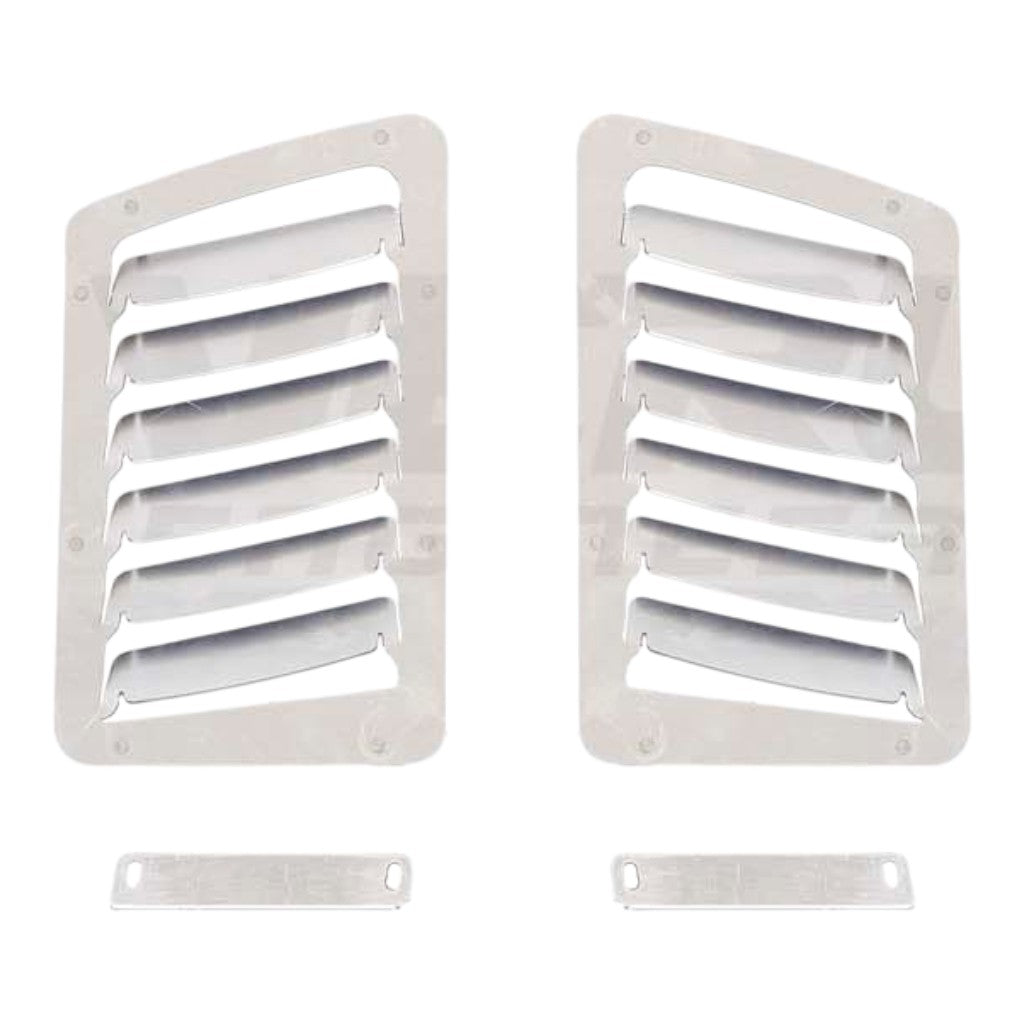 VERUS ENGINEERING A0055A-BARE-Z9R Aluminum Hood Louver Kit Z9R (Small),Raw for SUBARU BRZ / SCION FRS / TOYOTA GT86 / GR86 Photo-0