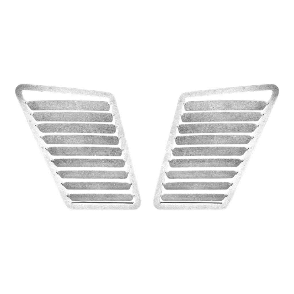 VERUS ENGINEERING A0080A-BARE Aluminum Hood Louver Kit,Raw for MAZDA MX-5 Miata (ND) Photo-0
