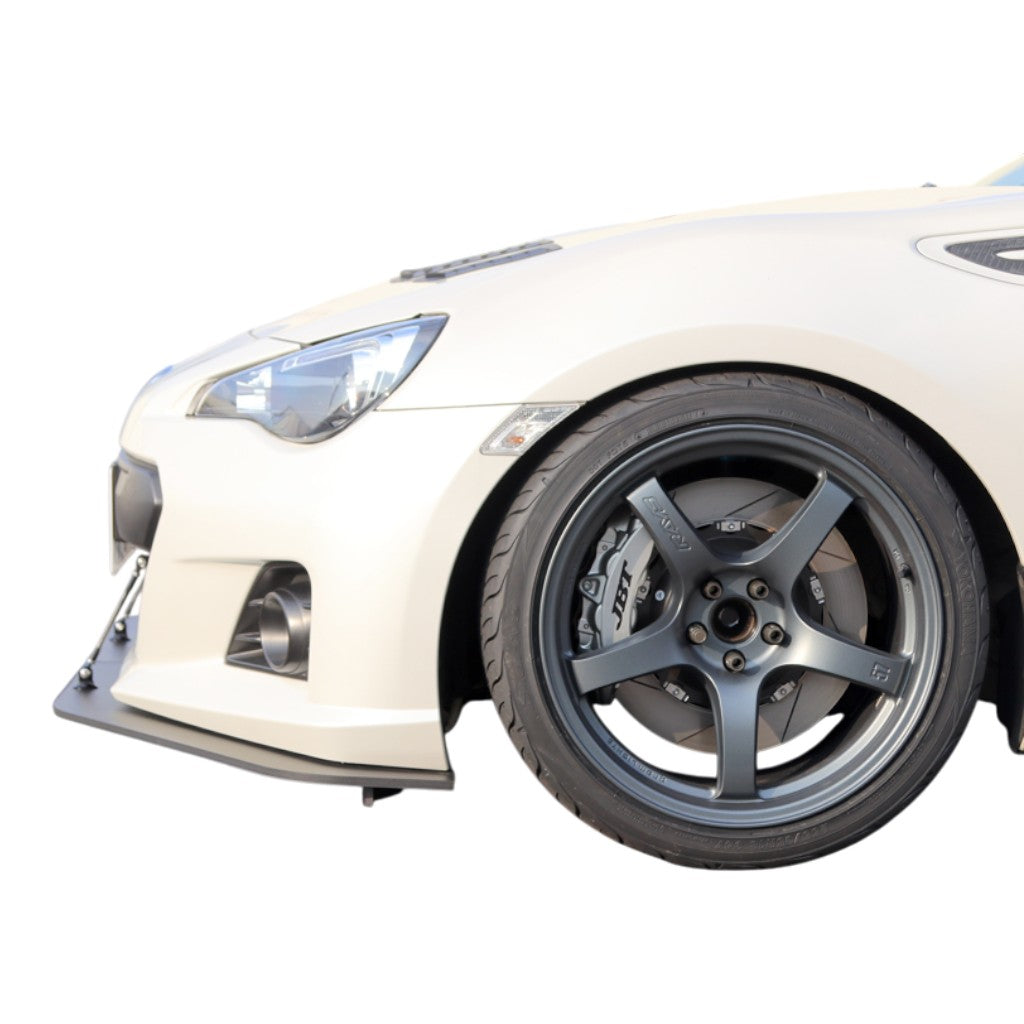 VERUS ENGINEERING A0091A Two-Piece Front Splitter Kit for SUBARU BRZ 2013-2016 / SCION FRS 2013-2016 / TOYOTA GT86 (ZN6 / ZC6) Photo-1