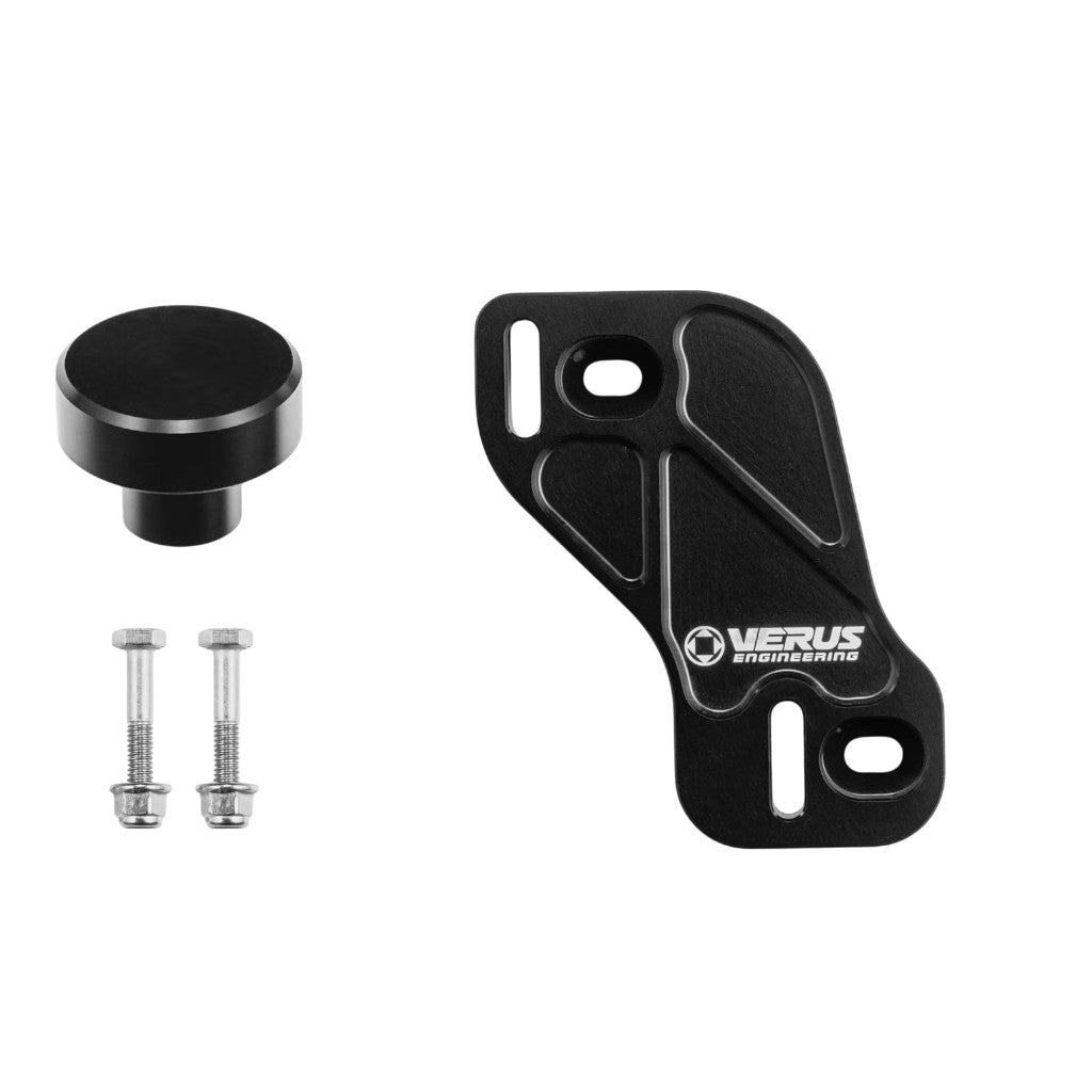 VERUS ENGINEERING A0109A-BLK-WRX/STI Pedal Spacer Kit (Right-Hand Drive), Black for SUBARU WRX / STI (VA) Photo-0