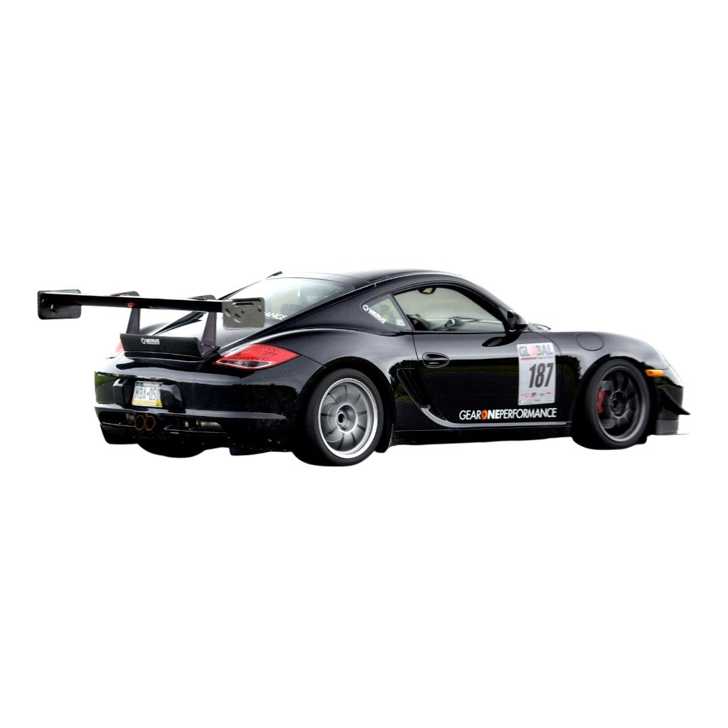 VERUS ENGINEERING A0138A Rear Wing Kit V1X with Carbon Spoiler for PORSCHE Cayman (987) Photo-3