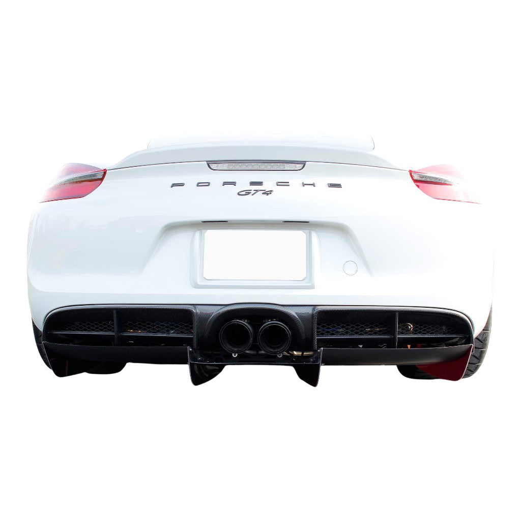 VERUS ENGINEERING A0150A Rear Diffuser Kit (Carbon) for PORSCHE Cayman GT4 (981) Photo-3