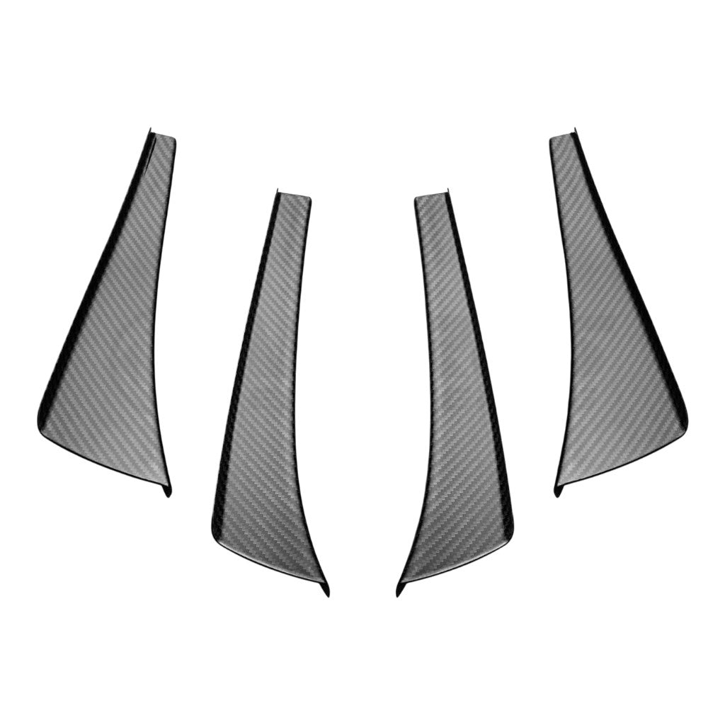 VERUS ENGINEERING A0151A Dual Element Dive Plane Kit for PORSCHE Cayman GT4 (981) Photo-0