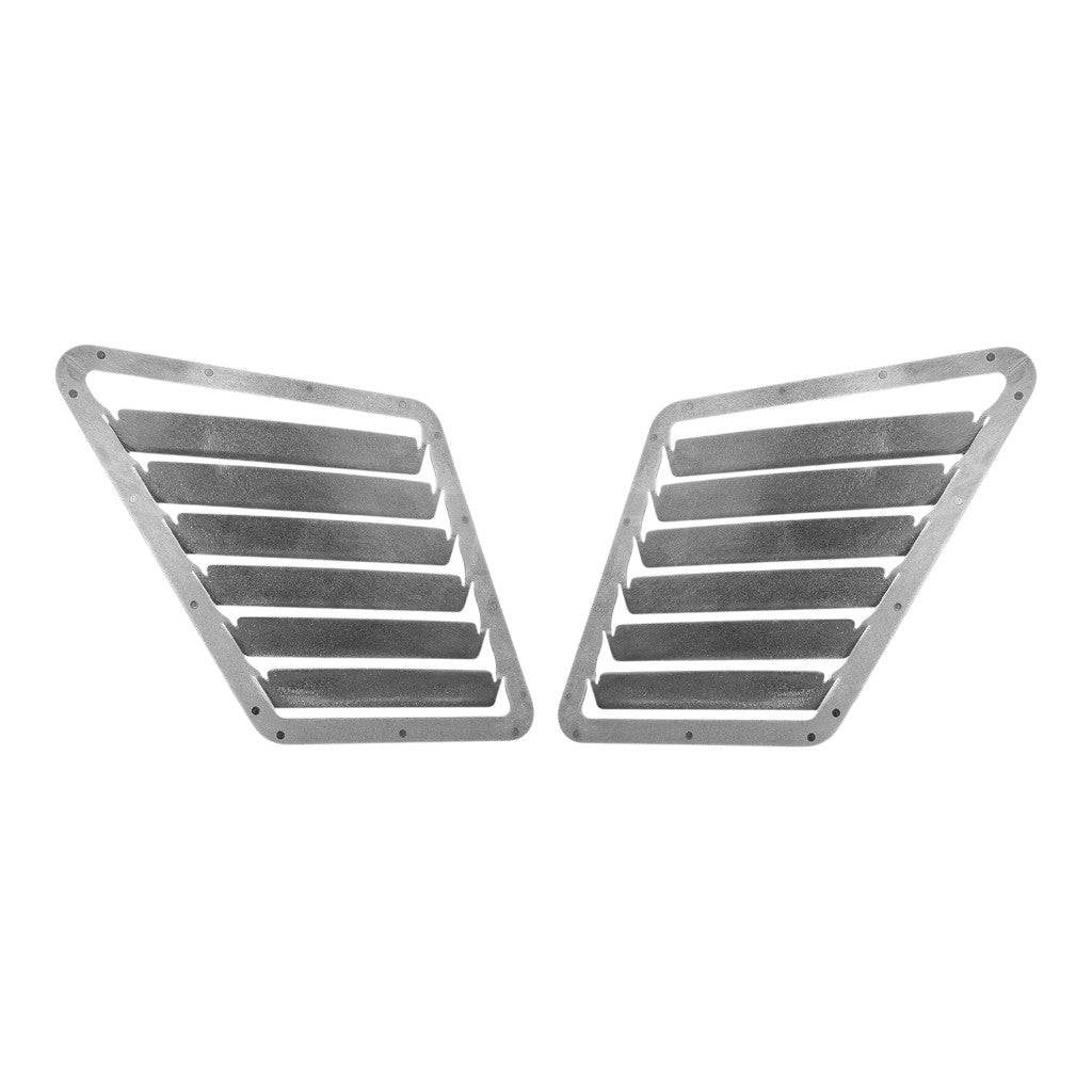 VERUS ENGINEERING A0155A-BARE Aluminum Hood Louver Kit,Raw for FORD Fiesta ST (Mk7) Photo-0