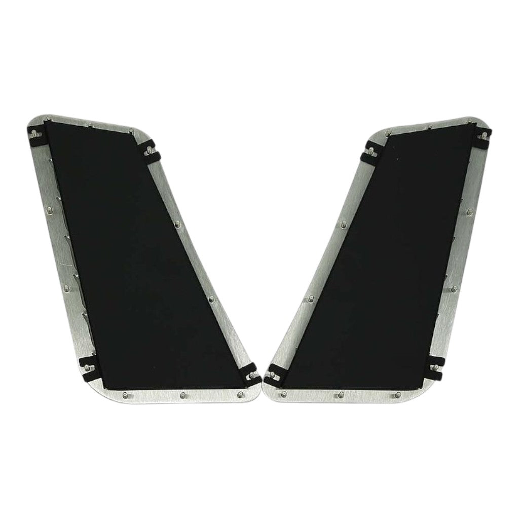 VERUS ENGINEERING A0156A-NV6 Aluminum Rain Guard Kit NV6 for VOLKSWAGEN Golf GTI / Golf R (Mk7) Photo-1