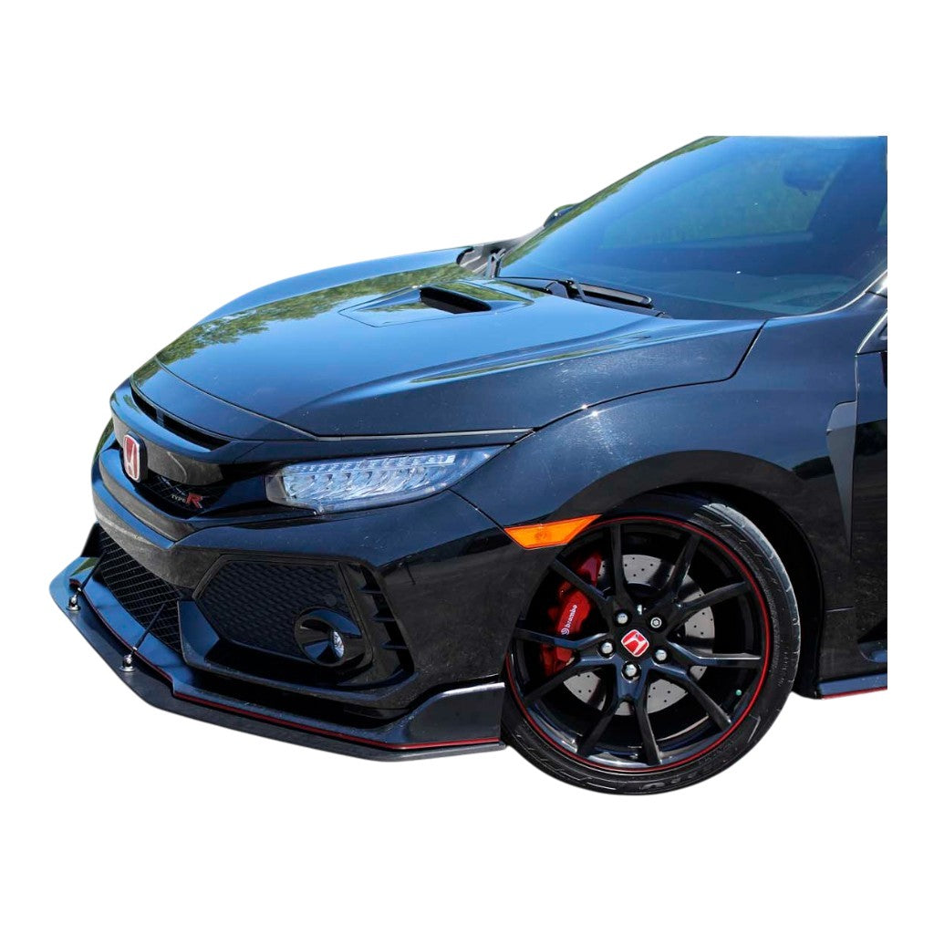 VERUS ENGINEERING A0193A Front Splitter Kit for HONDA Civic Type R (FK8) Photo-1