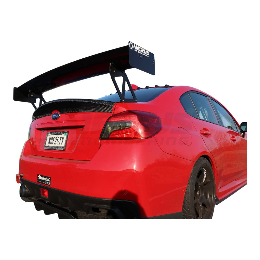 VERUS ENGINEERING A0196A Ducktail Rear Spoiler (Carbon) for SUBARU WRX / STI (VA) Photo-1