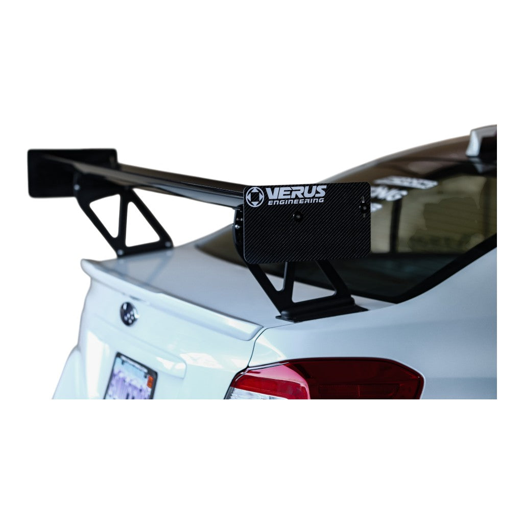 VERUS ENGINEERING A0197A-CRB Rear Wing Kit UCW with Carbon Endplates for SUBARU WRX / STI (VA) Photo-1