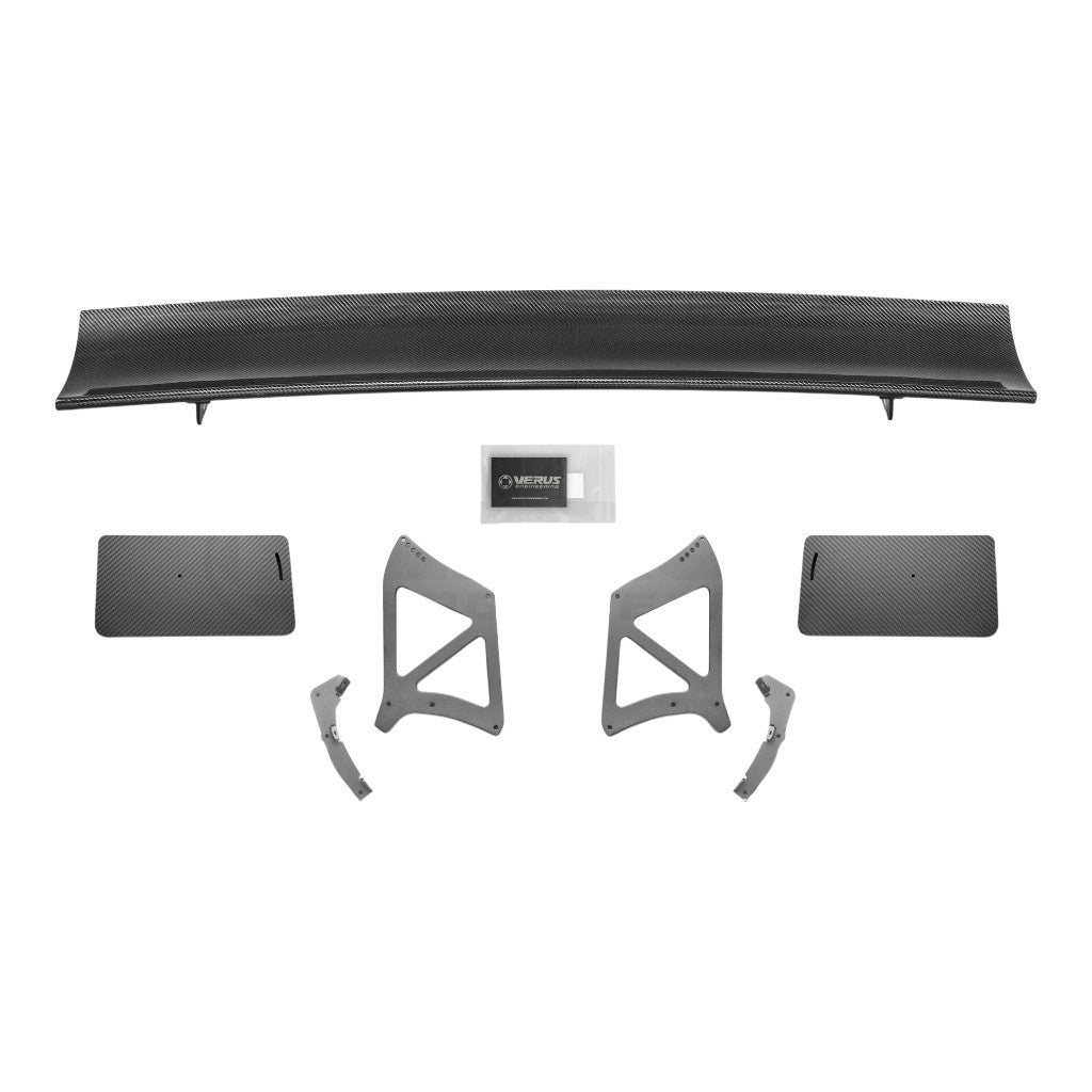 VERUS ENGINEERING A0198A-CRB Rear Wing Kit UCW with Carbon Endplates for SUBARU BRZ / SCION FRS / TOYOTA GT86 (ZN6 / ZC6) Photo-0