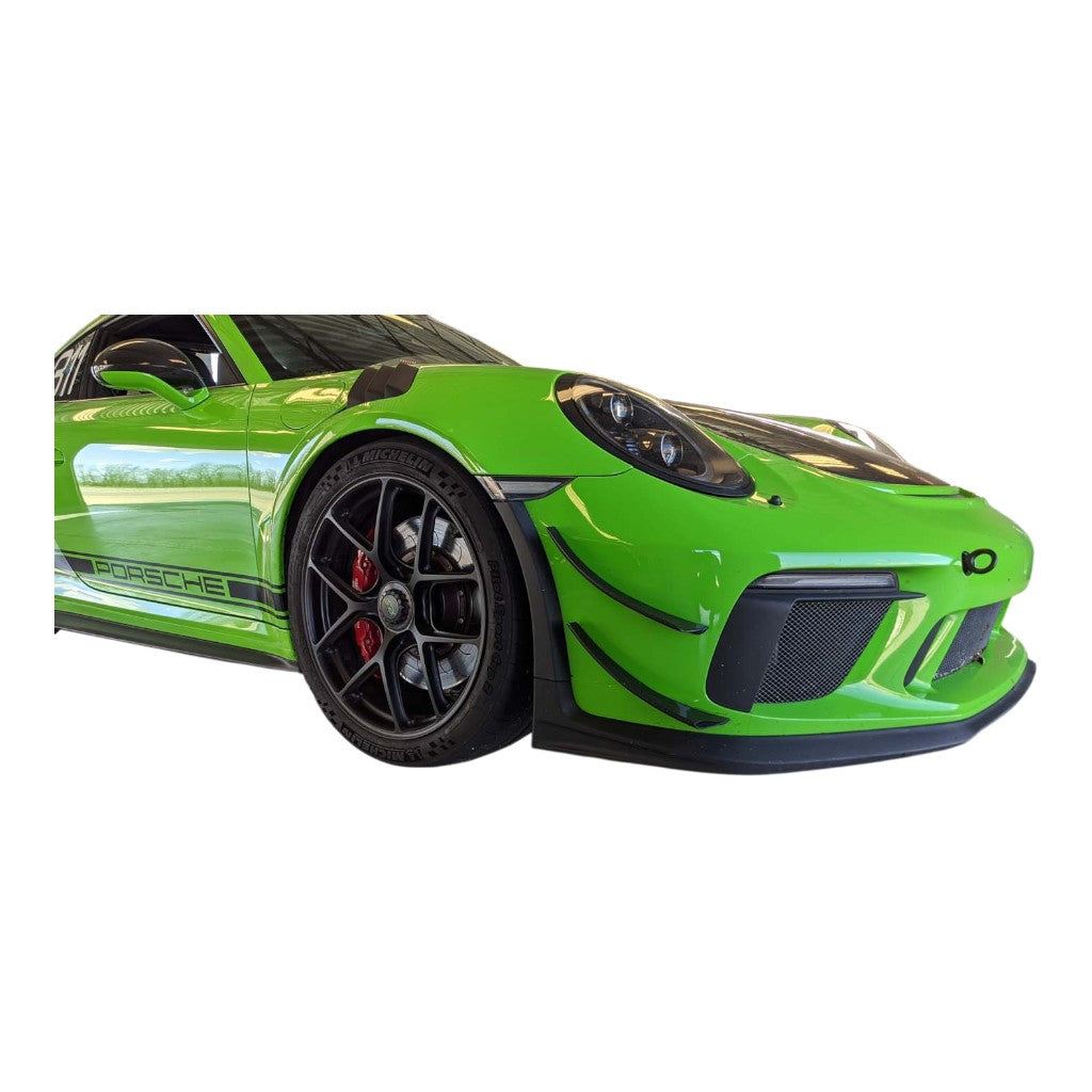 VERUS ENGINEERING A0208A-MAT Dual Element Dive Plane Kit (Matte Clear Coat) for PORSCHE 911 GT3 / GT3 RS (991.2) Photo-2