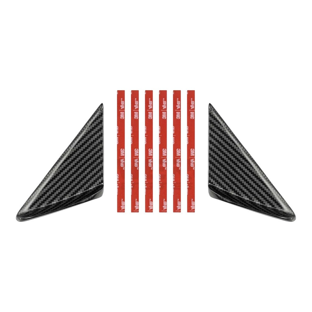 VERUS ENGINEERING A0240A Anti-Buffeting Wind Deflectors (Carbon) for PORSCHE 911 GT3 / GT3 RS (991.1 / 991.2) Photo-0