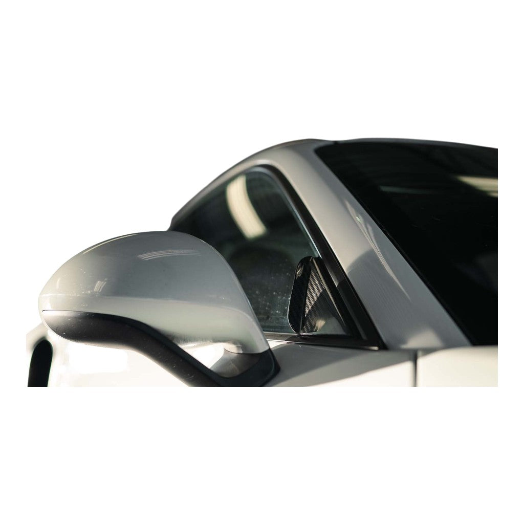 VERUS ENGINEERING A0240A Anti-Buffeting Wind Deflectors (Carbon) for PORSCHE 911 GT3 / GT3 RS (991.1 / 991.2) Photo-1