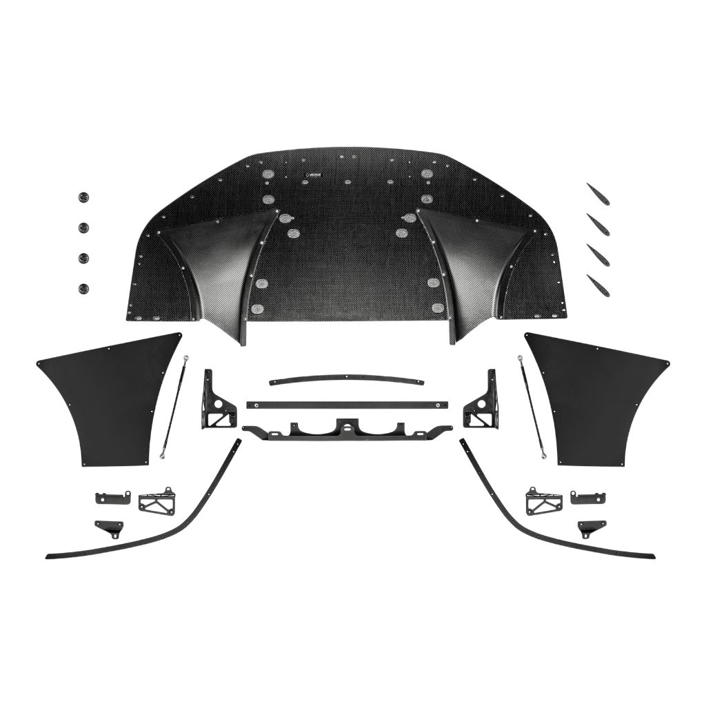 VERUS ENGINEERING A0243A Front Splitter Kit for PORSCHE 911 GT3 RS (991.1) Photo-0