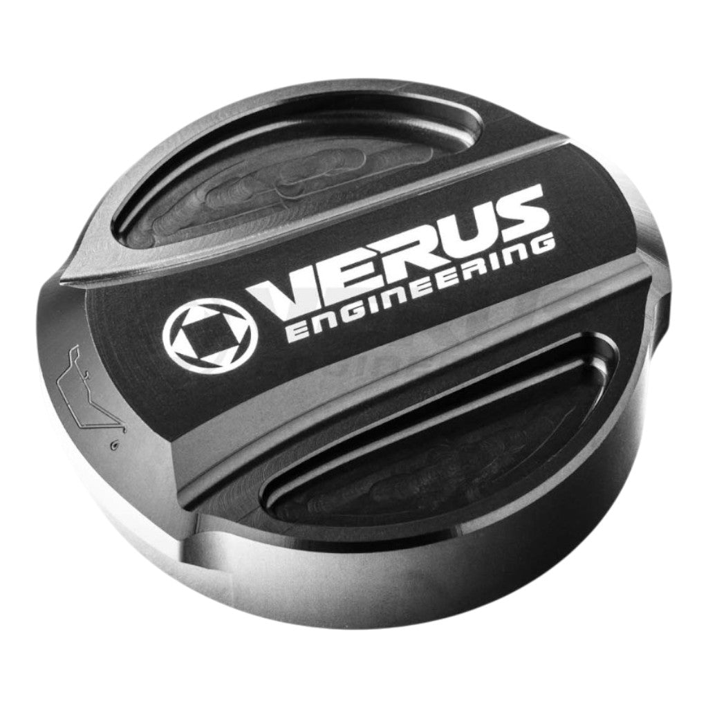 VERUS ENGINEERING A0246A-BLK Oil Cap, Black for TOYOTA Supra (A90) Photo-0