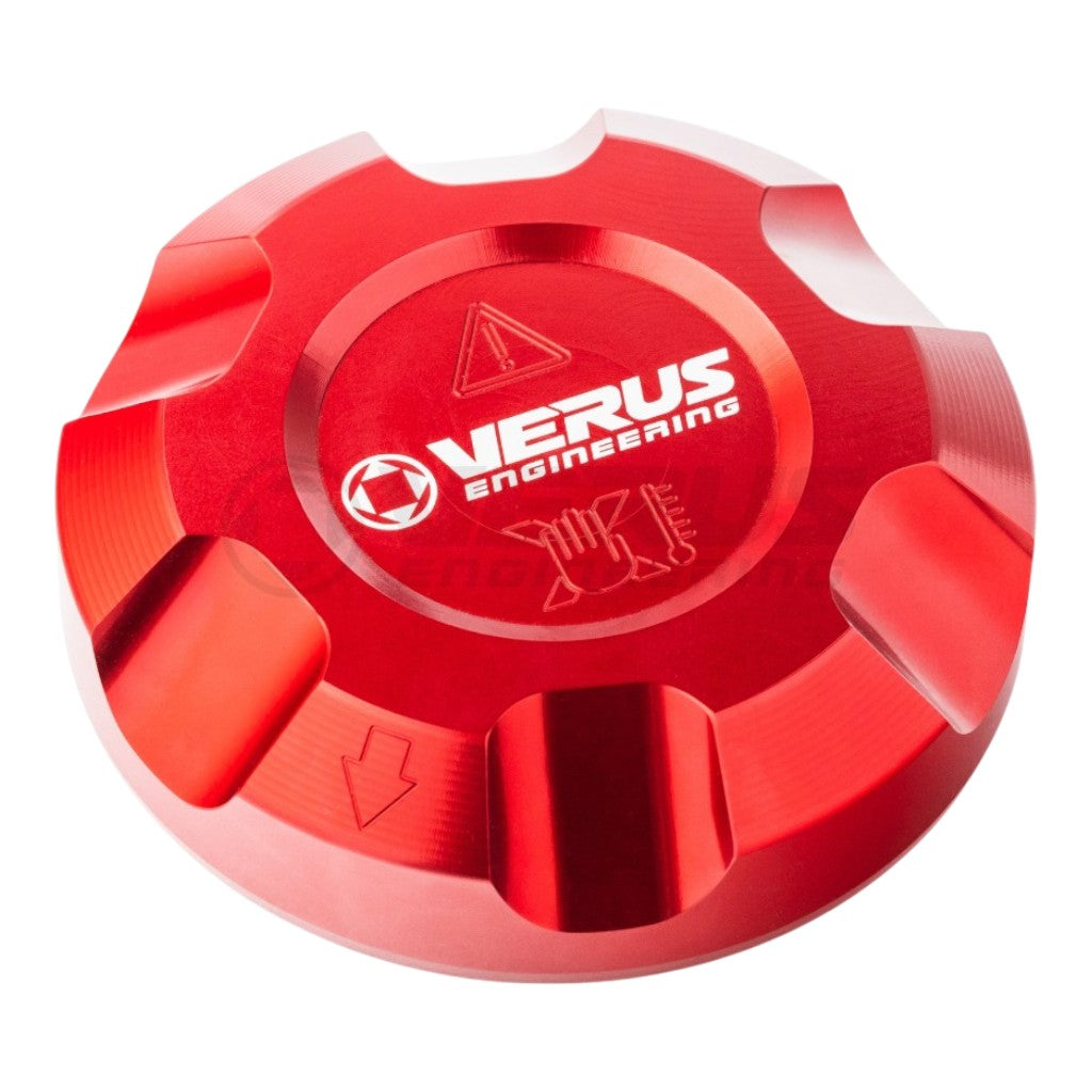 VERUS ENGINEERING A0247A-RED Coolant Cap, Red for TOYOTA Supra (A90) Photo-0