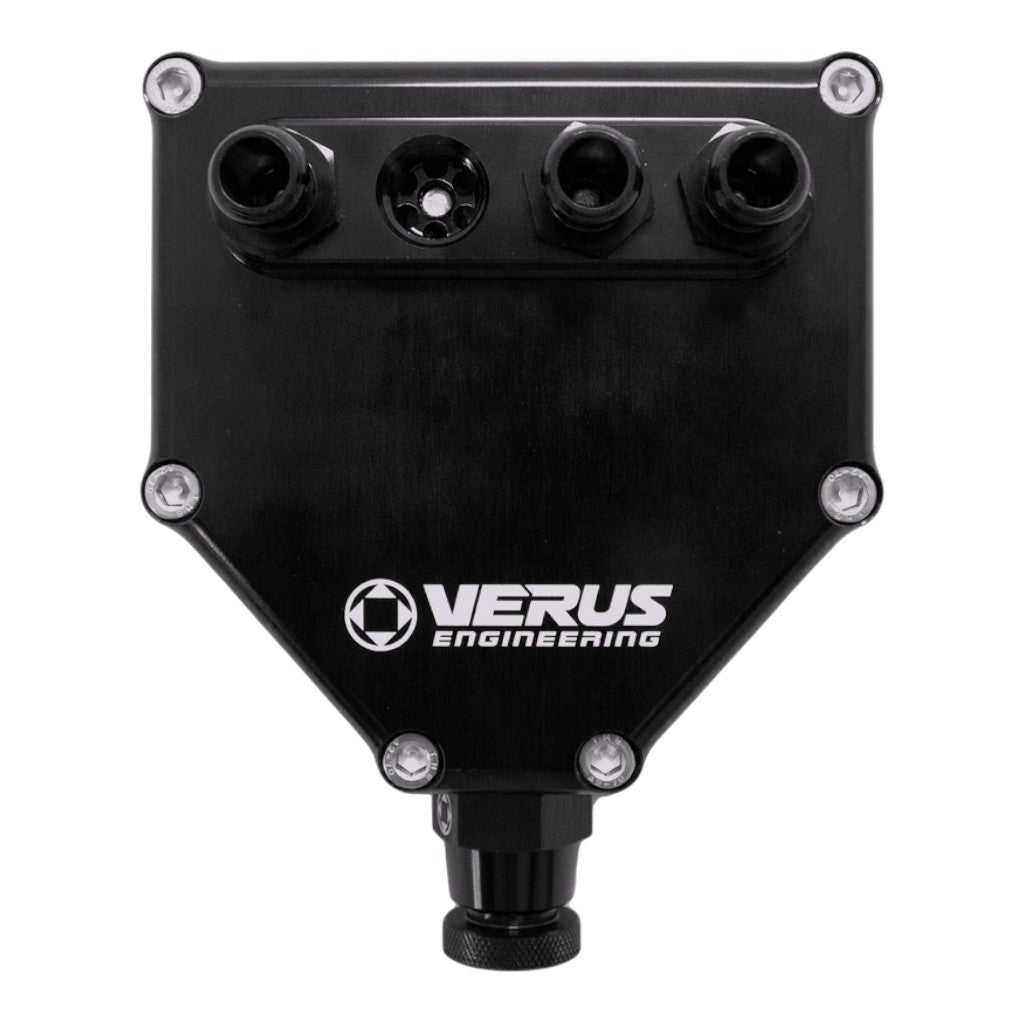 VERUS ENGINEERING A0259A-BLK Air Oil Seperator Kit, Black for SUBARU WRX / STI (GR / GV) Photo-0