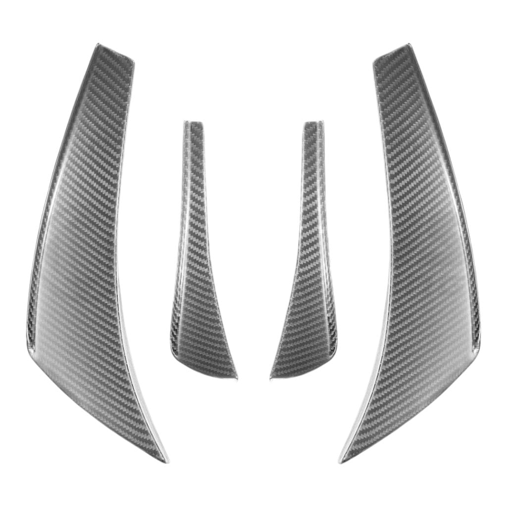 VERUS ENGINEERING A0276A Dual Element Dive Plane Kit for FORD Mustang GT350 / GT350R (S550) Photo-0