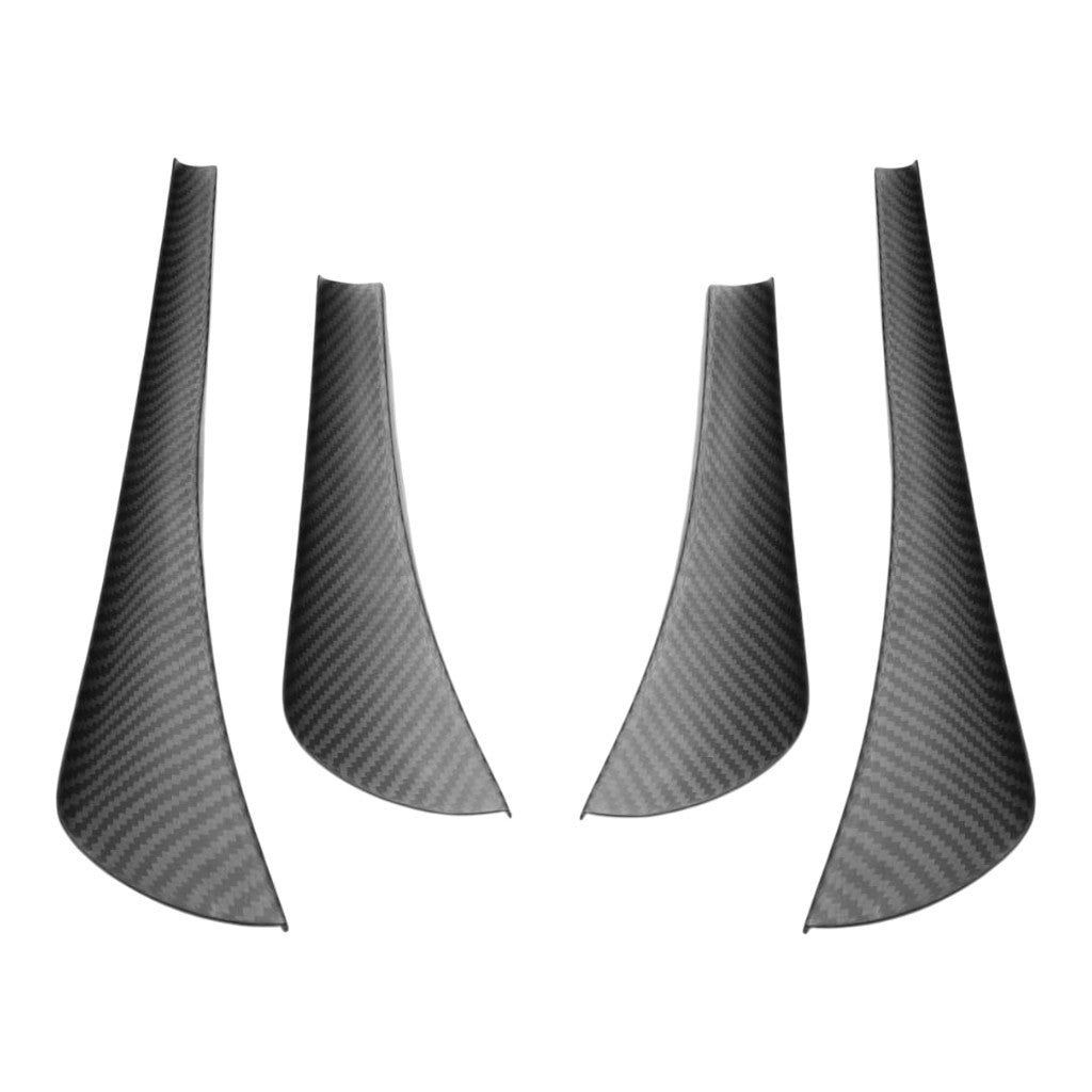 VERUS ENGINEERING A0284A-MAT Dual Element Dive Plane Kit (Matte Clear Coat) for PORSCHE 718 Cayman GT4 Photo-0