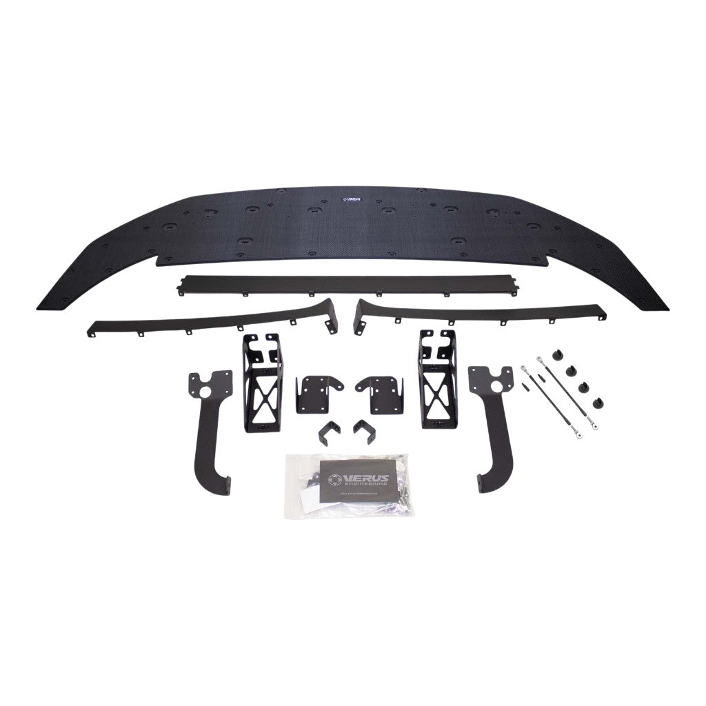VERUS ENGINEERING A0285A Front Splitter Kit for FORD Mustang GT350 / GT350R (S550) Photo-0
