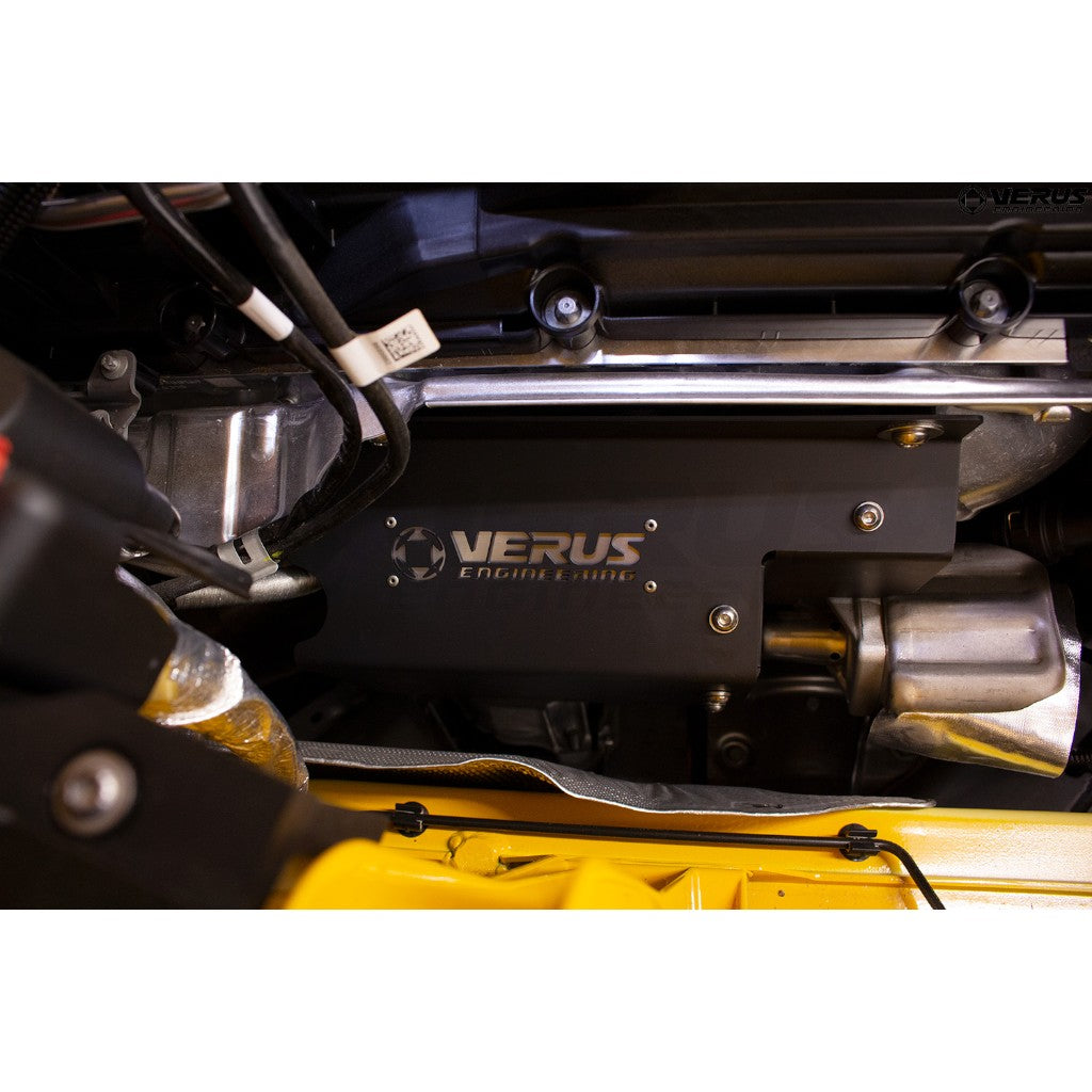 VERUS ENGINEERING A0289A-BLK 6 Port Turbo Heat Shield Kit, Black for TOYOTA Supra 3.0L. (Mk5) Photo-1