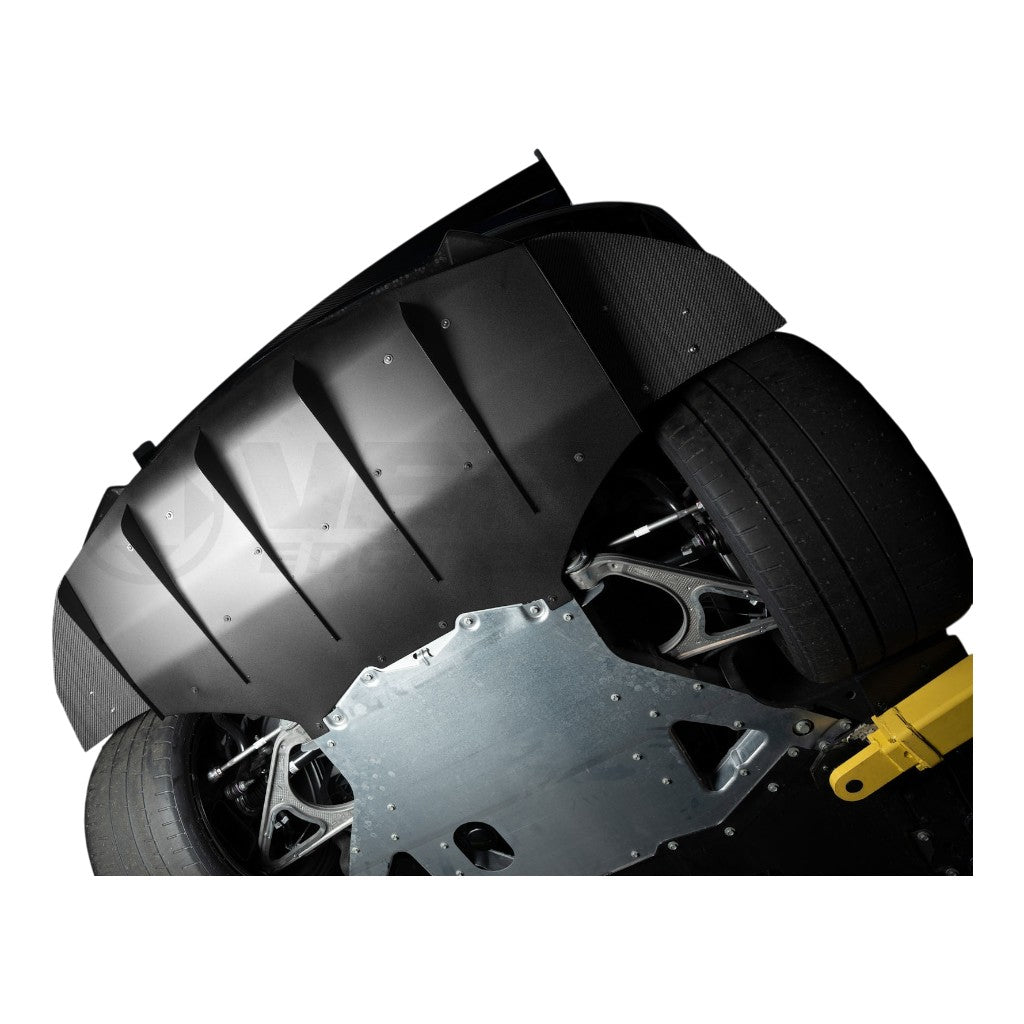 VERUS ENGINEERING A0291A Rear Diffuser Kit for CHEVROLET Corvette (C8) Photo-1