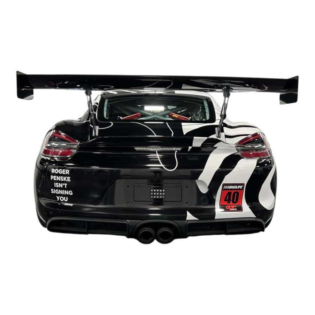 VERUS ENGINEERING A0292A Rear Wing Kit UCW for PORSCHE Cayman GT4 (718 / 981) Photo-3