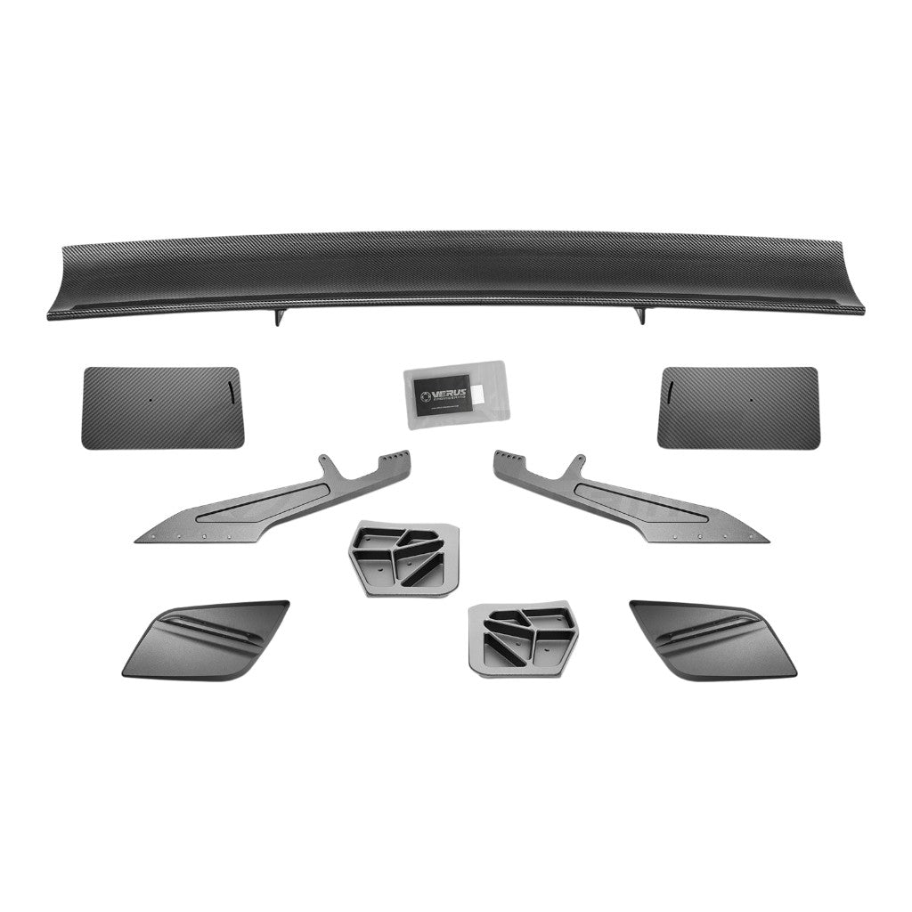 VERUS ENGINEERING A0294A Bottom Mount Rear Wing Kit UCW for CHEVROLET Corvette (C8) Photo-0