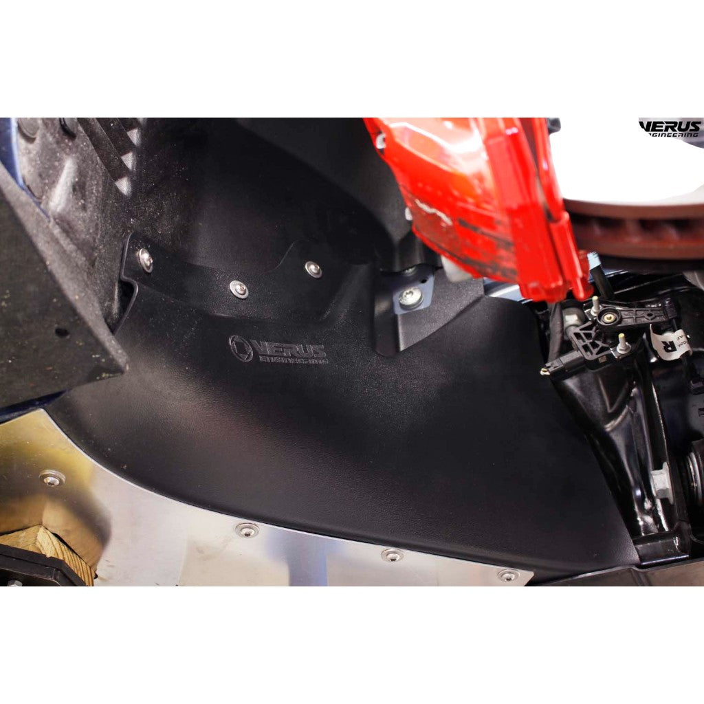 VERUS ENGINEERING A0295A Fenderliner Evacuation Kit for FORD Mustang GT350 / GT350R (S550) Photo-1