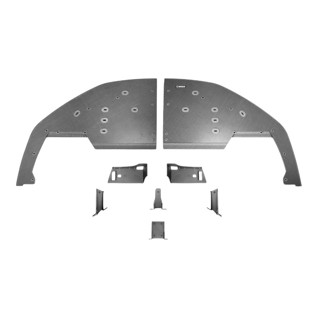 VERUS ENGINEERING A0300A Front Splitter Kit for PORSCHE 718 Cayman GT4 Photo-0